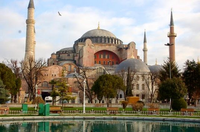 61. Hagia Sophia (Istanbul, Turkey)