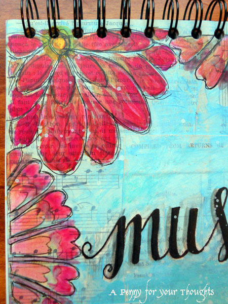 A Penny for your Thoughts: A Saturday spent art journaling...
