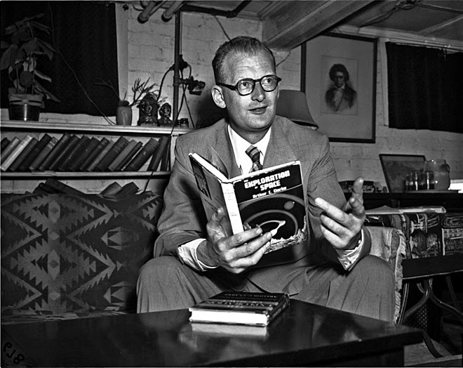 Bespectacled Birthdays: Arthur C. Clarke, c.1952