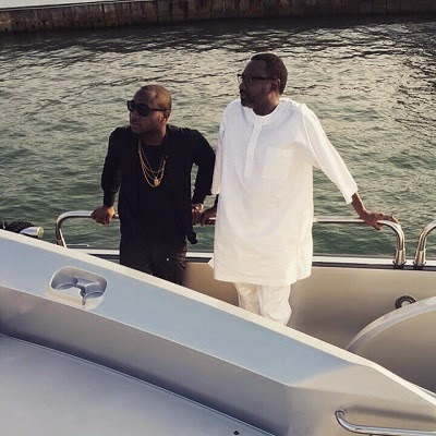 davido femi otedola boat cruise