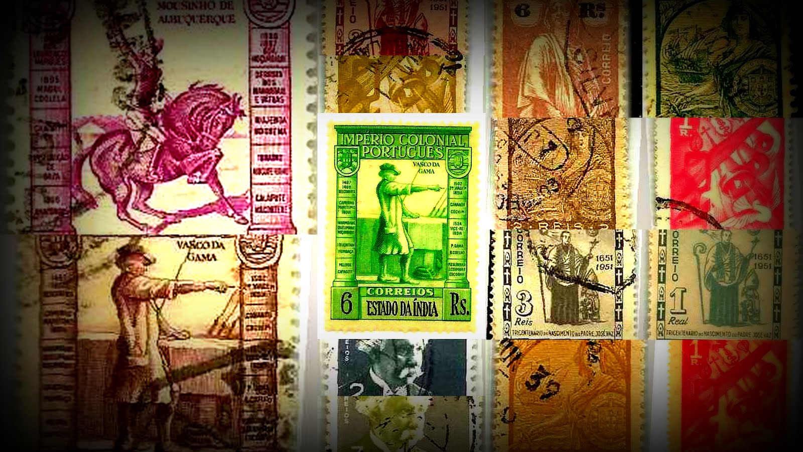 My Portuguese India Stamps 