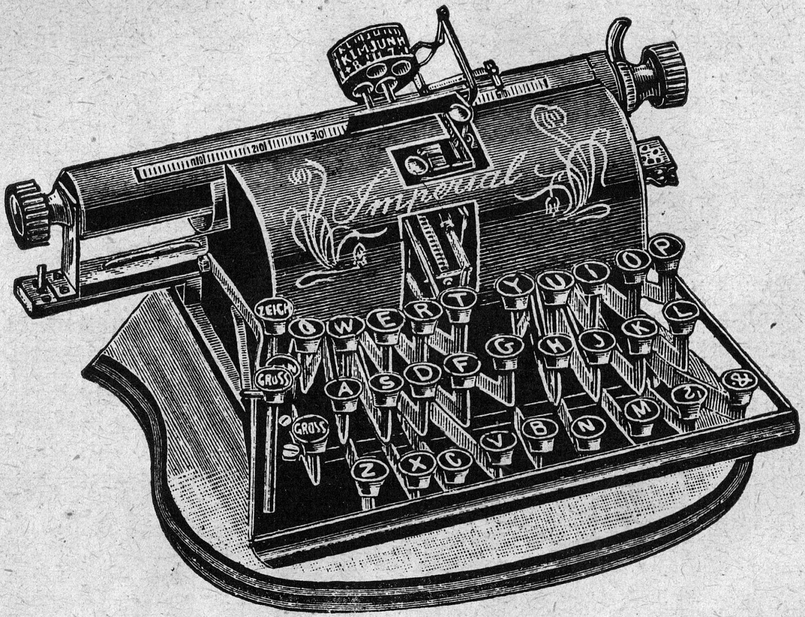 Electric typewriter essay