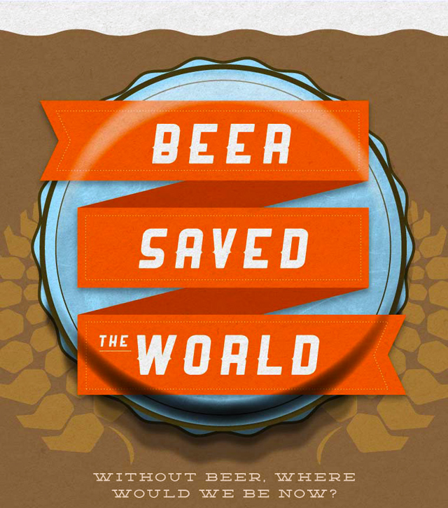 beer saved the world