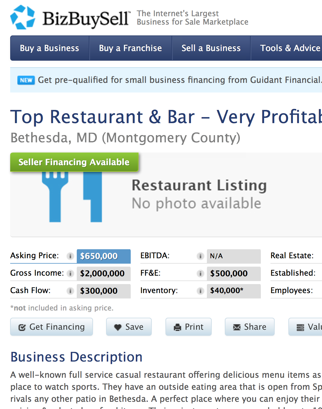 Robert Dyer Bethesda Row Yet another popular Bethesda bar for sale