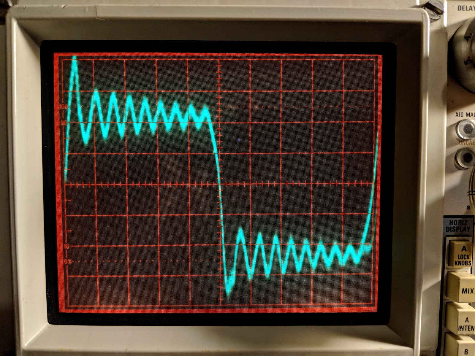 Ham Radio QRP Oscilloscope now on the bench