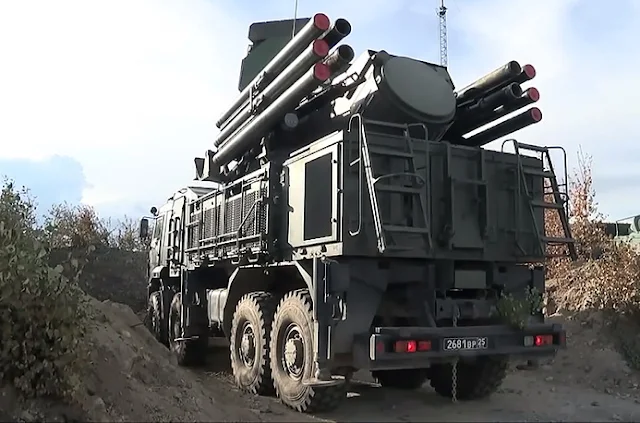 Image Attribute: Pantsir S Missile System / Source: Russian Defense Ministry Press service/TASS