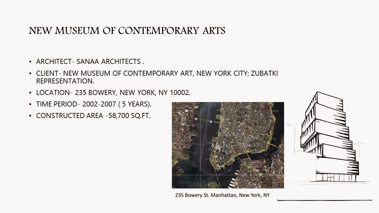 Case Studies on Museums: NEW MUSEUM OF CONTEMPORARY ART - SANAA ...