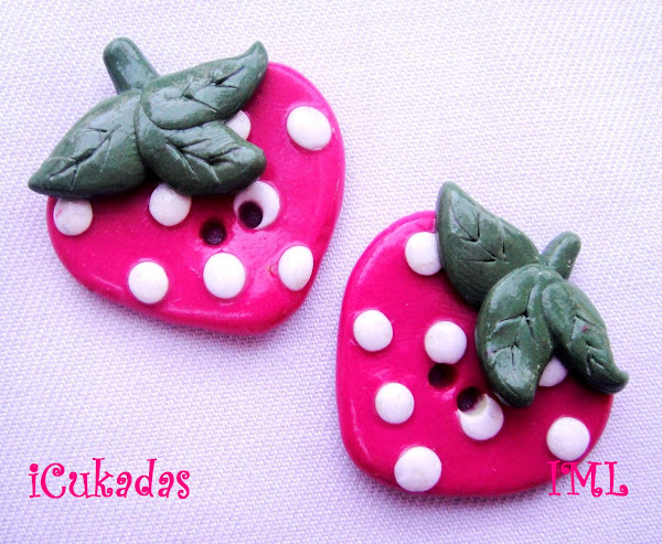 Botones Fimo Variados