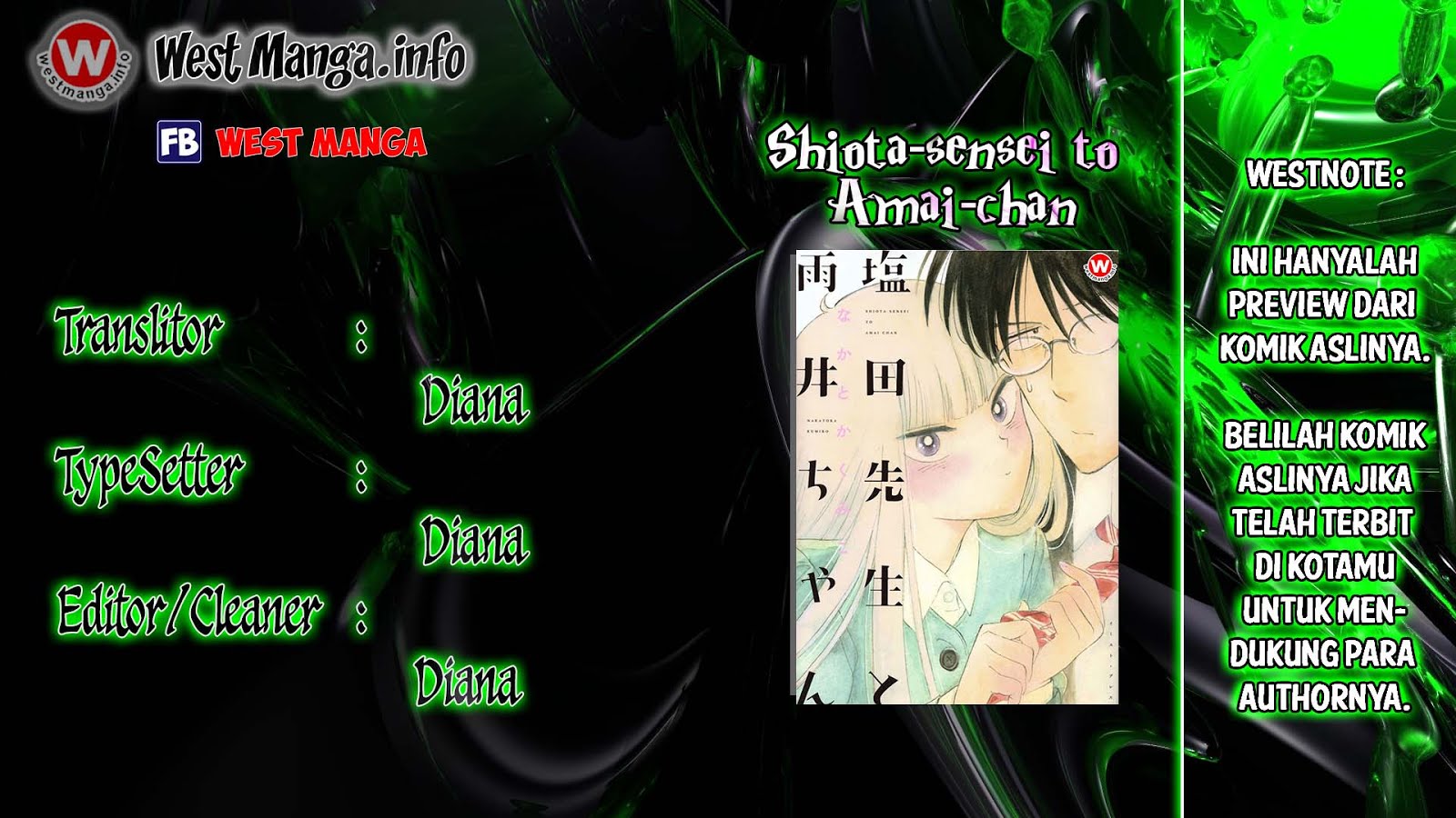 Shiota-sensei to Amai-chan Chapter 01