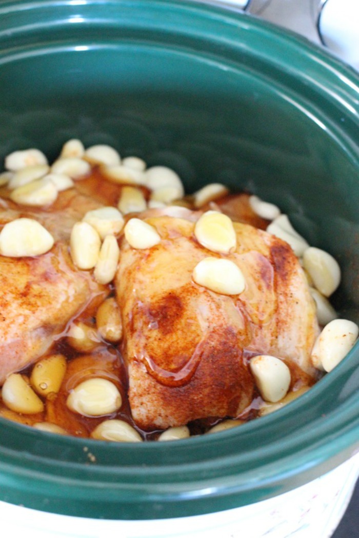 Mama Loves Food! Slow Cooker Honey Garlic Chicken Recipe How to Make