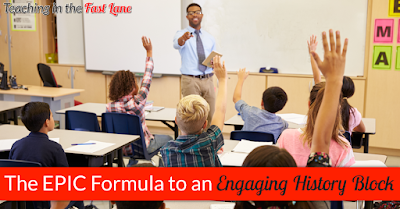 Are you struggling to get your students to connect with their history? Follow this EPIC formula to engage students and get them excited about history! Are you struggling to get your students to connect with their history? Follow this EPIC formula to engage students and get them excited about history!