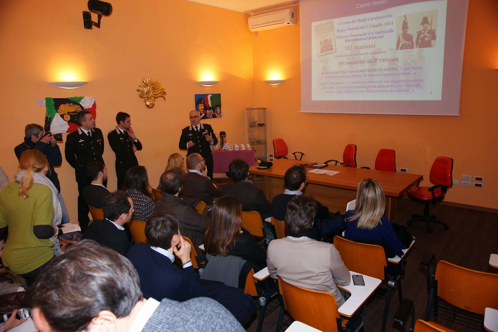 I Carabinieri incontrano l'Ordine dei giornalisti di Puglia