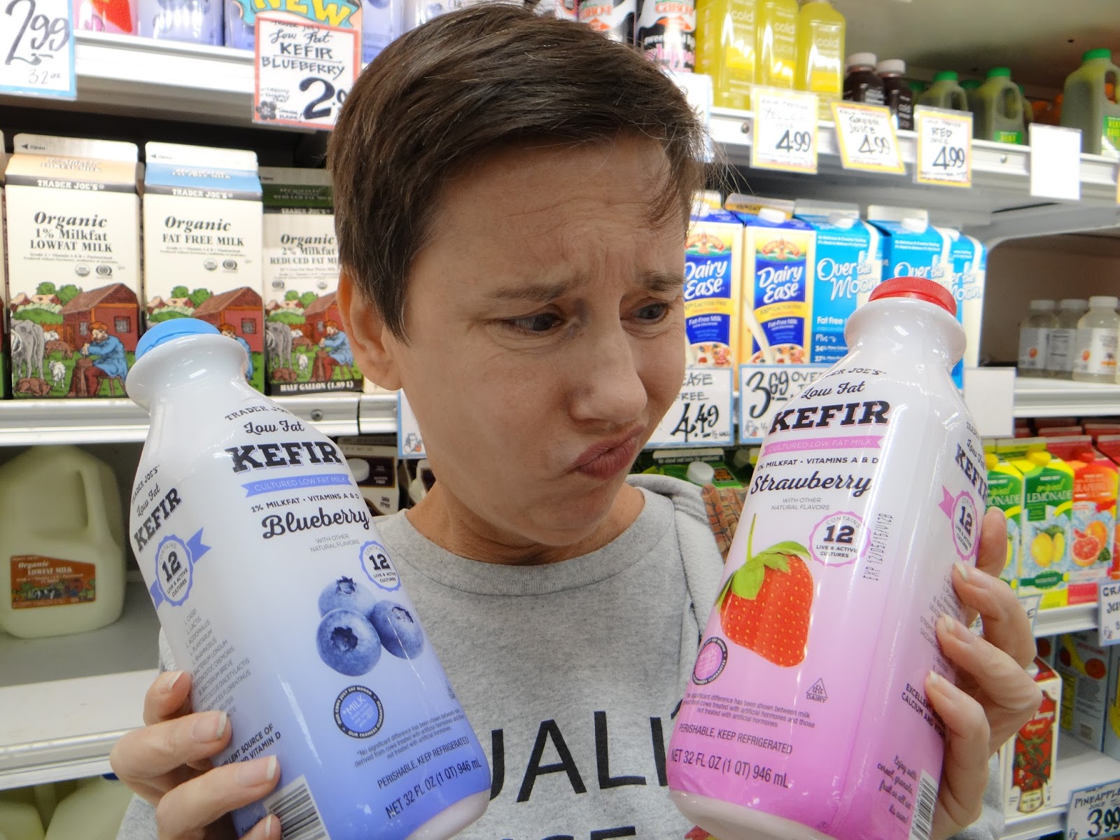 Trader Joe's 365 Day 284 Blueberry Kefir