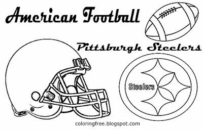 Steelers Football Coloring Pages Pittsburgh Steelers Coloring Pages Learny Kids