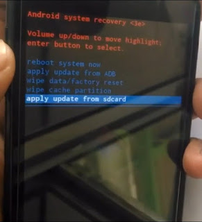cara install Cwm / TWRP Andromax G2 AD681H