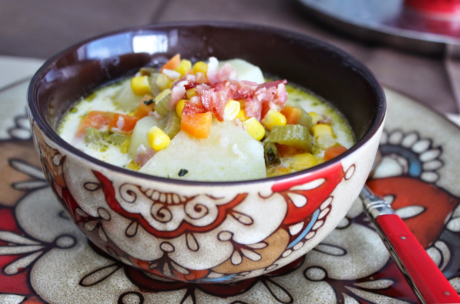 Sopa de Maiz Sureña (Southwestern Corn Chowder) | Las Recetas de ...