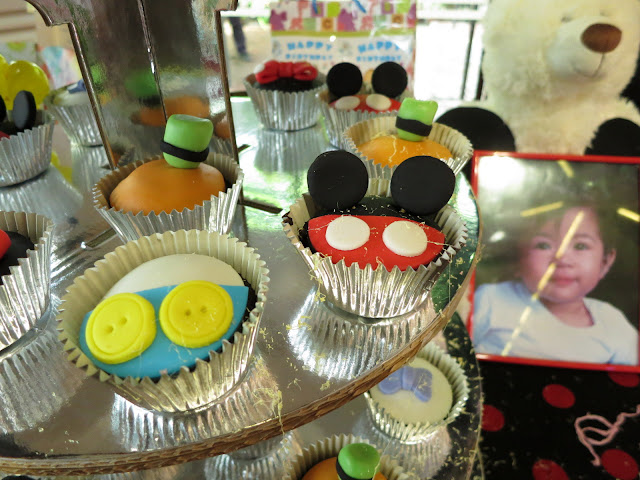 mickey, cupcake, birthday party, Disney
