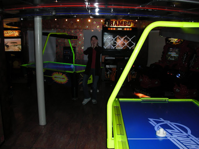 cruise ship arcade