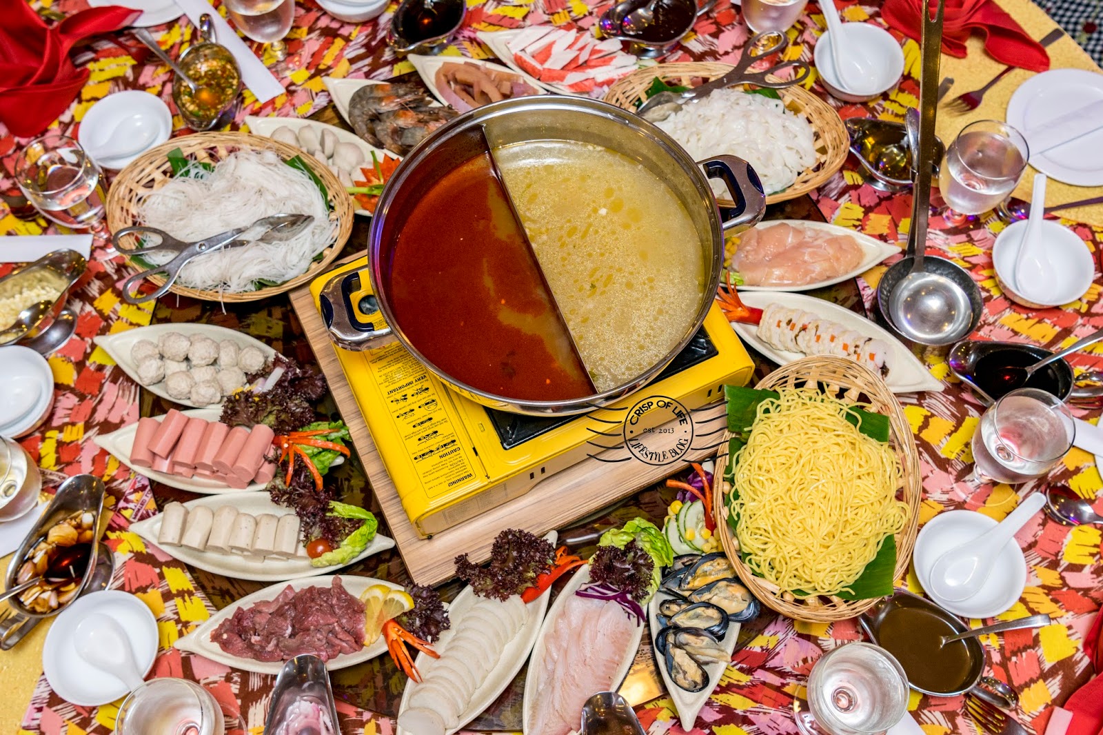 Asian Hotpot Buffet Dinner & Free Flow Beer Sunway Hotel,