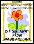 1st Giveaway from Nabila Medan