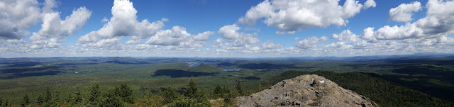 Vue à partir du sommet du mont Ham