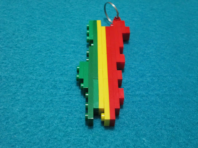 MOC LEGO Portugal porta-chaves