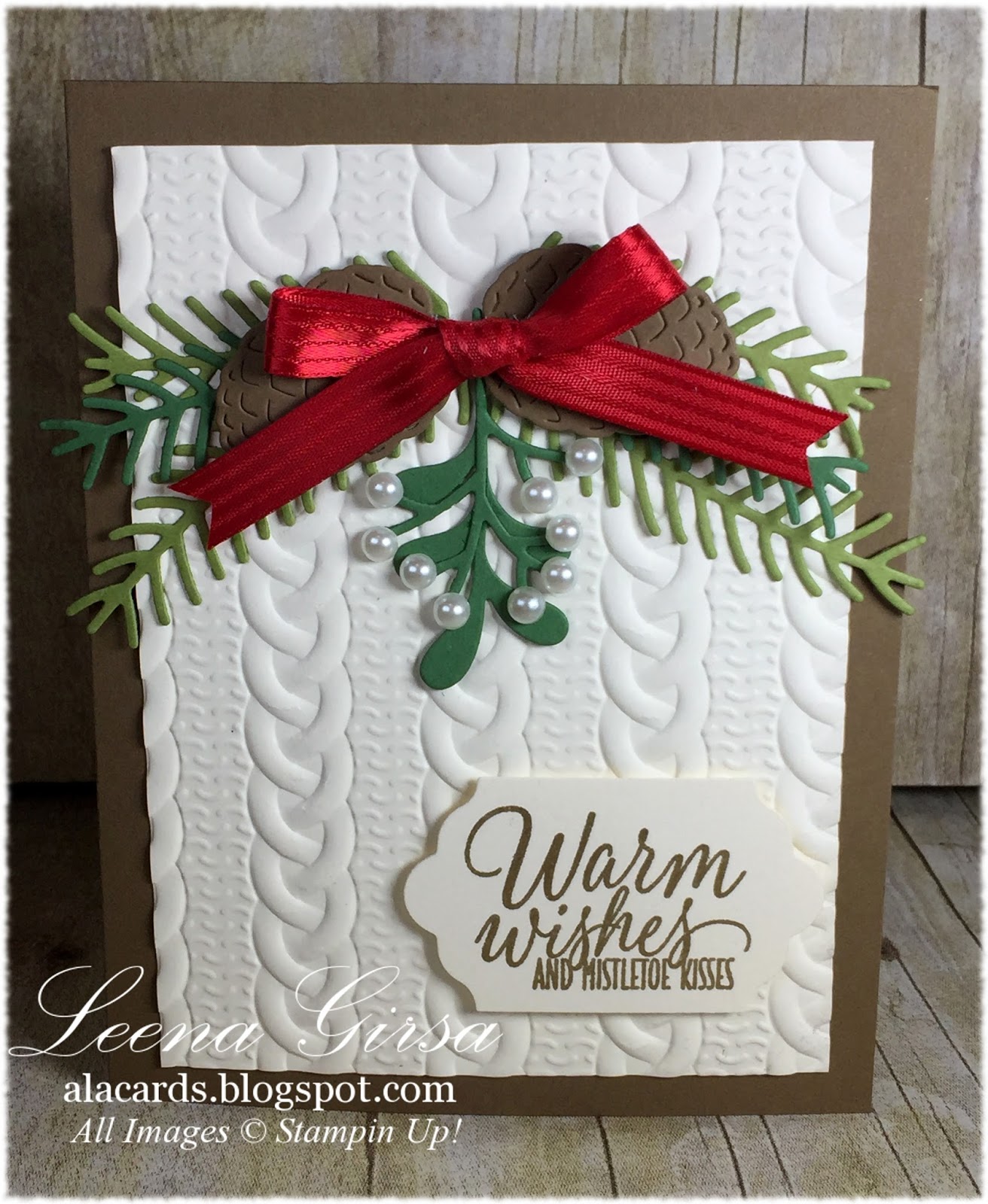 Stampin Up Cable Knit Dynamic 6x6 Embossing Folder (New & Sealed) eBay