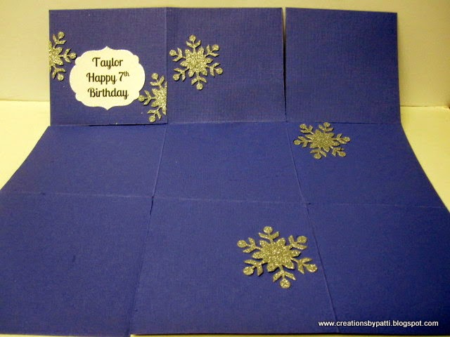 Creations by Patti: Frozen Explosion Box