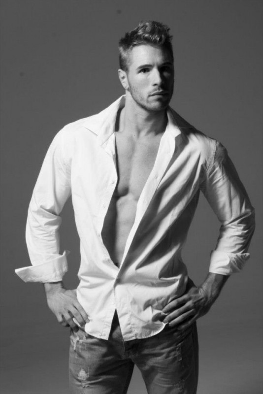 Sexy Spanish Hunk Cristian Alonso Fashion of Men's Underwear.