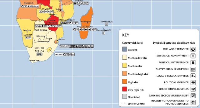 Madagascar a encore été dégradé par AON Risk Solutions