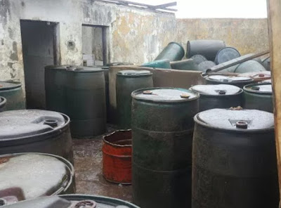 oil thieves 2000 drums diesel port harcourt oil thieves 2000 drums diesel port harcourt