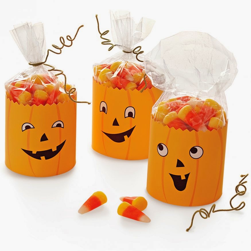 Halloween Pumpkin Mini Treat Containers Munchkins and Mayhem