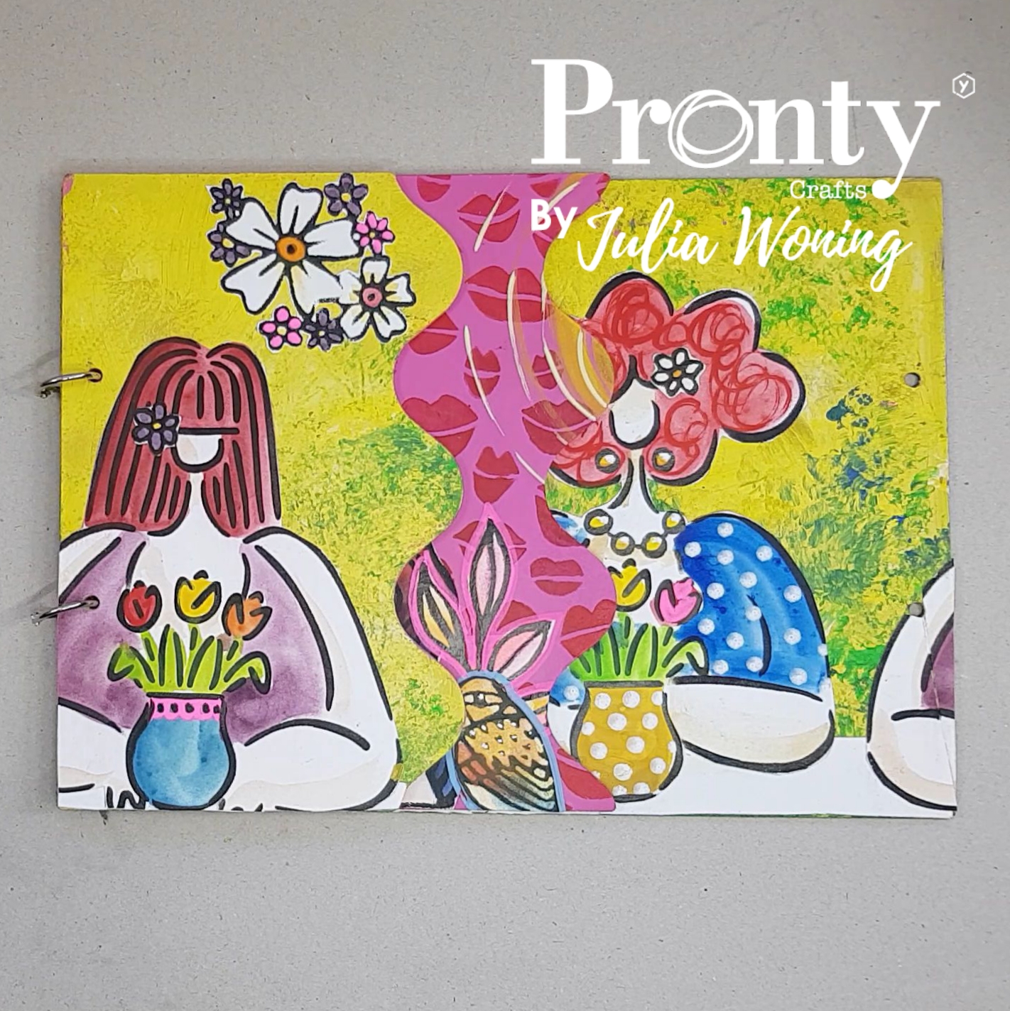 Pronty Crafts Creators Mdf album by Julia Woning