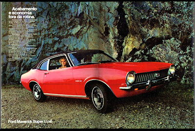 propaganda Ford Maverick Super Luxo - 1973
