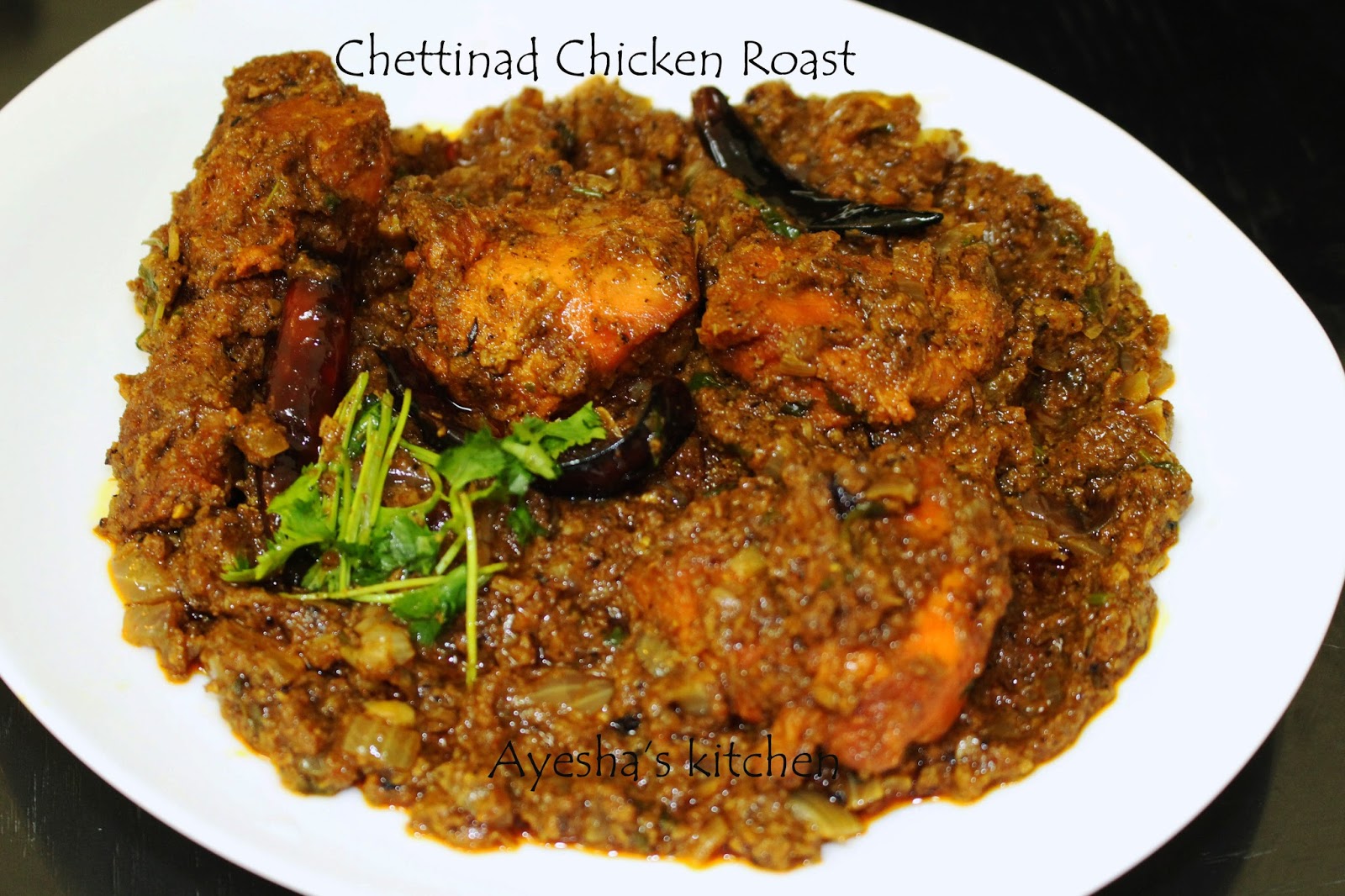 CHETTINAD CHICKEN ROAST RECIPE CHICKEN CHETTINAD CURRY & GRAVY RECIPE