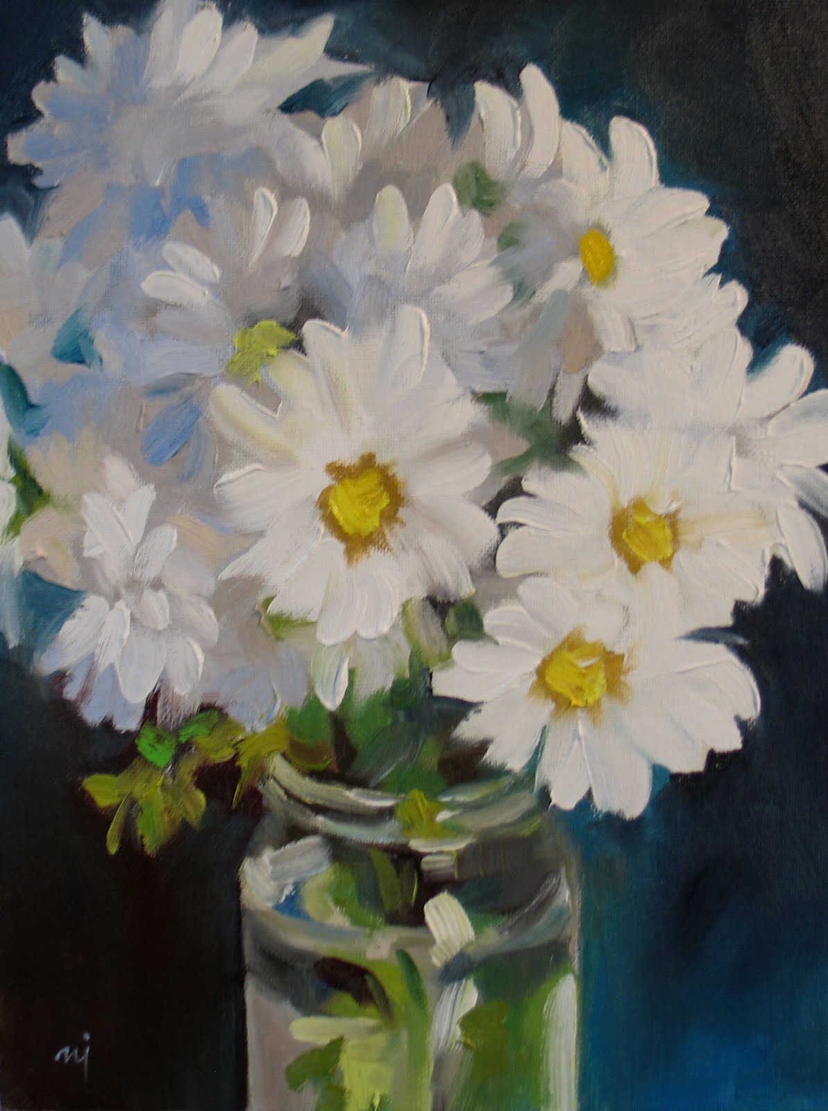Nel's Everyday Painting: Daisy Bouquet - SOLD