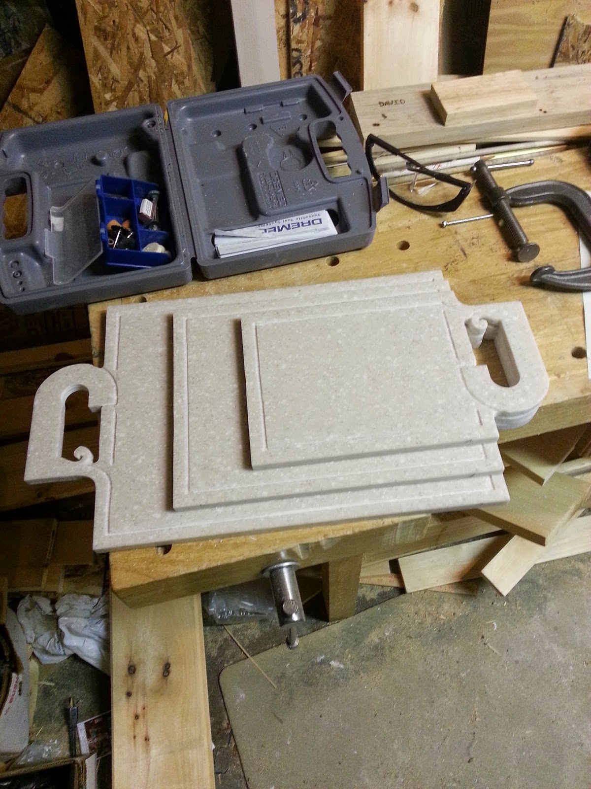 Gusty Crosswinds DIY Corian Cutting Boards