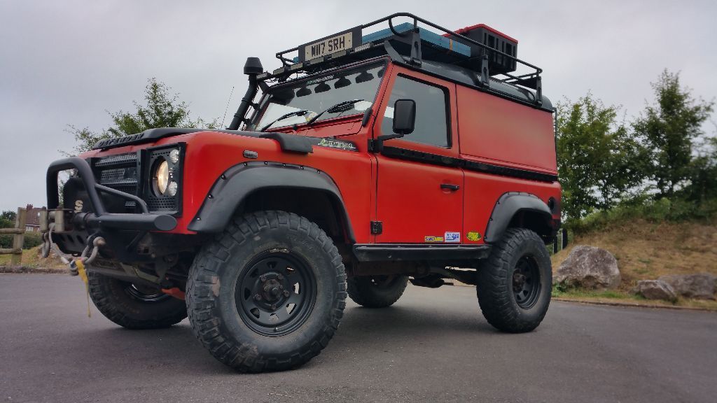 Landrover Defender Land Rover Defender 90 TD5 Off road spec. Long travel suspension, Superwinch etc