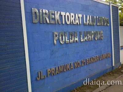 Dirlantas Polda Lampung