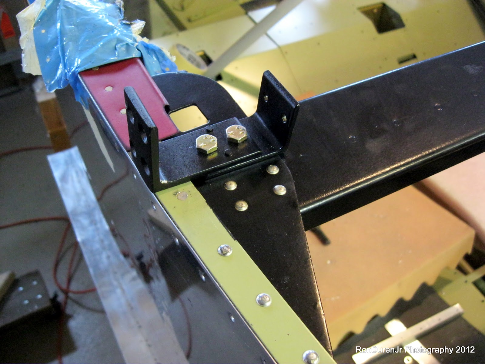 Ron's RV7 Factory Canopy Prep Work HOBBS 1131.5 hrs