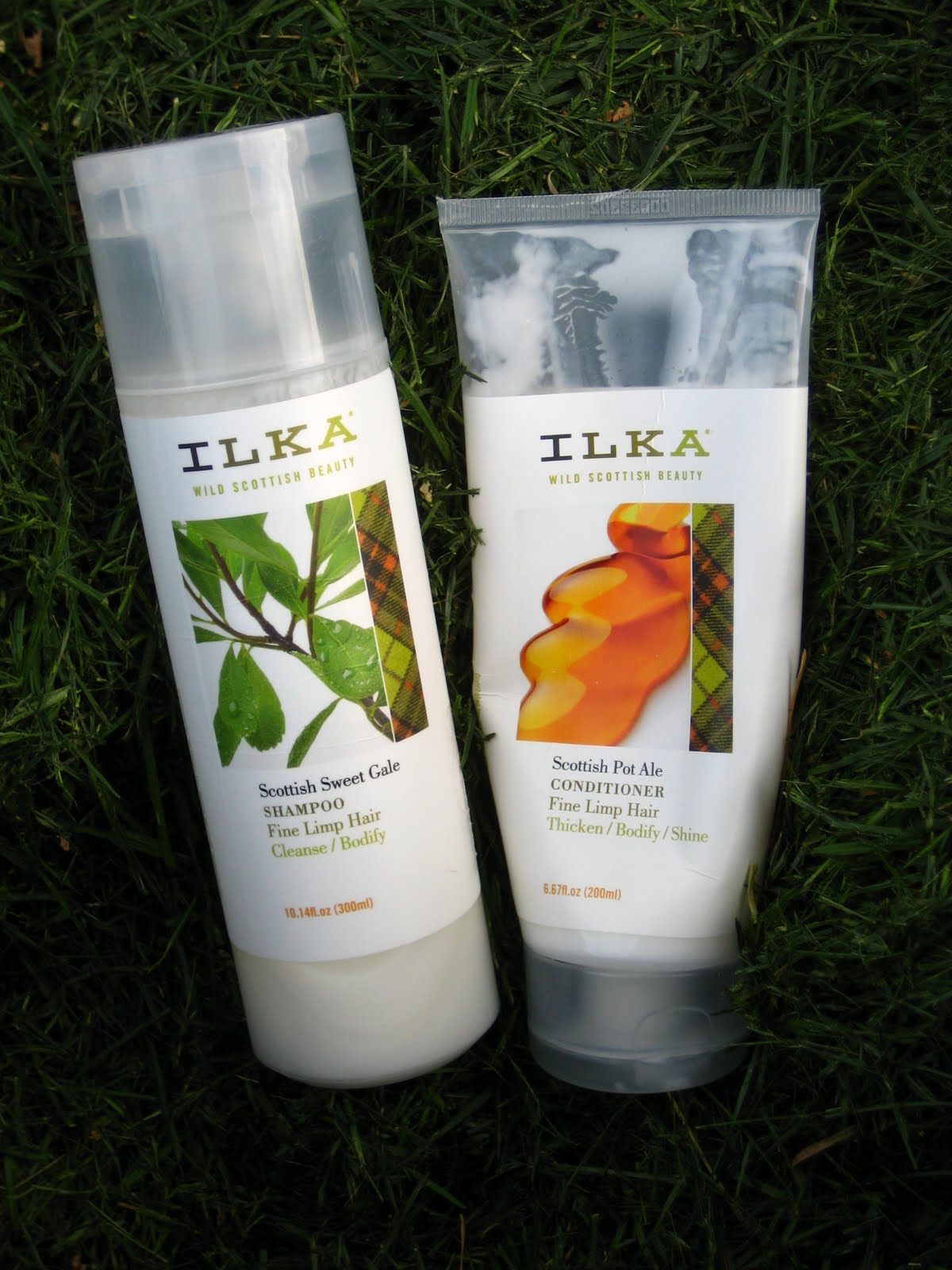 Green Beauty ILKA Fine Limp Hair Shampoo and Conditioner