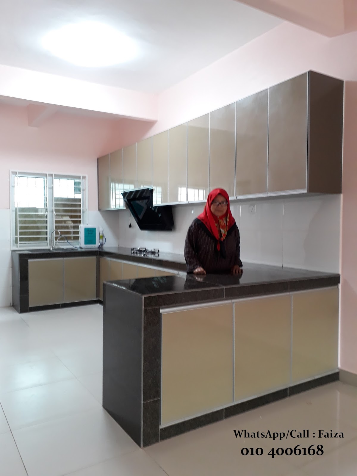 Inspirasi 20 Meja Dapur Aluminium Coklat
