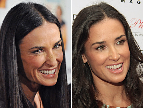 Demi Moore Before And After