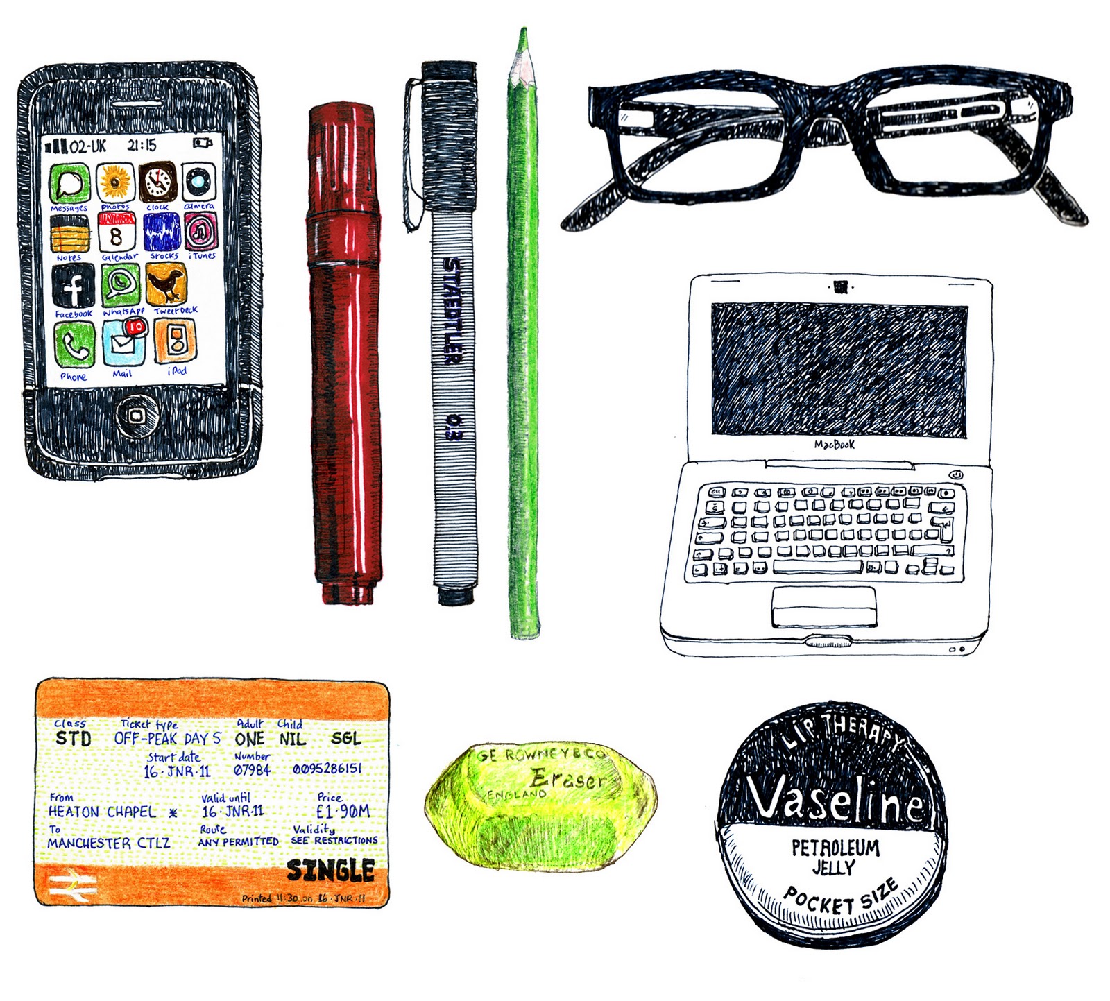 THIS MOMENTARY Things on my desk