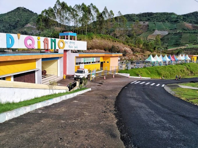 D'Qiano Spring Hot Water Park, Sensasi Kolam Air Panas di Pegunungan