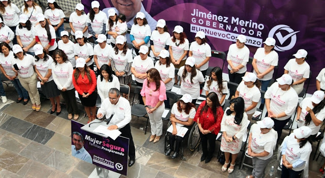 Serán mujeres el eje de la política de Jiménez Merino: ONMPRI
