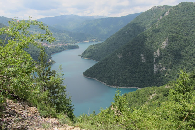 Montenegro, NP Durmitor, kunstmatig meer