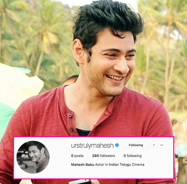 Prince mahesh babu on instagram - Latest Telugu Movie News and Updates