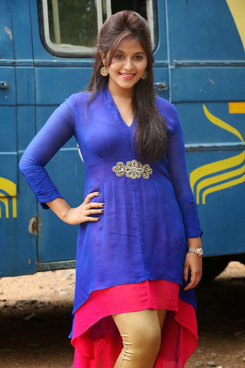 Anjali at Geethanjali press meet