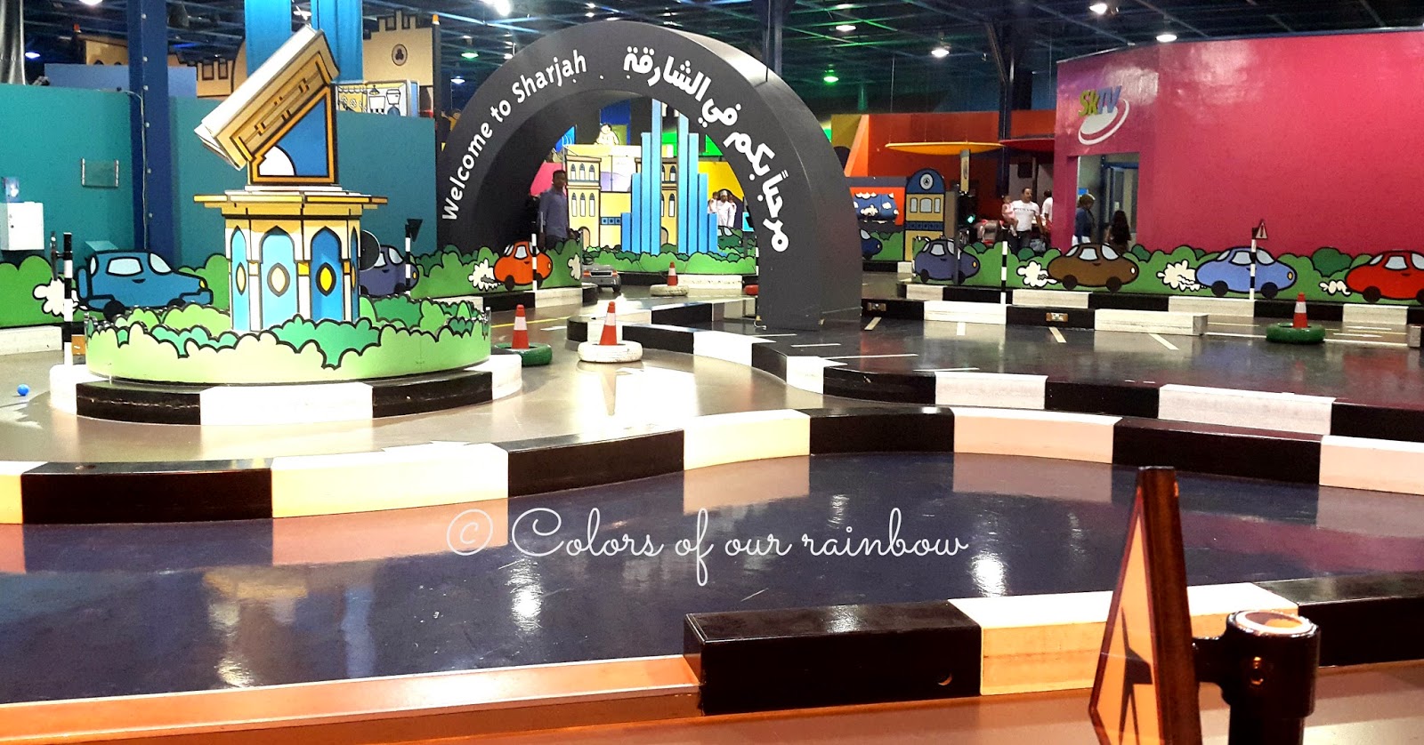 kids driving area Sharjah discovery center